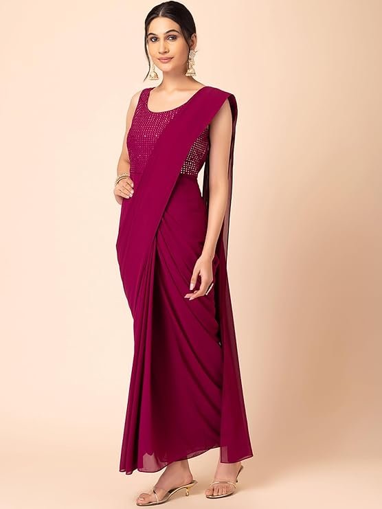 women saree party wear