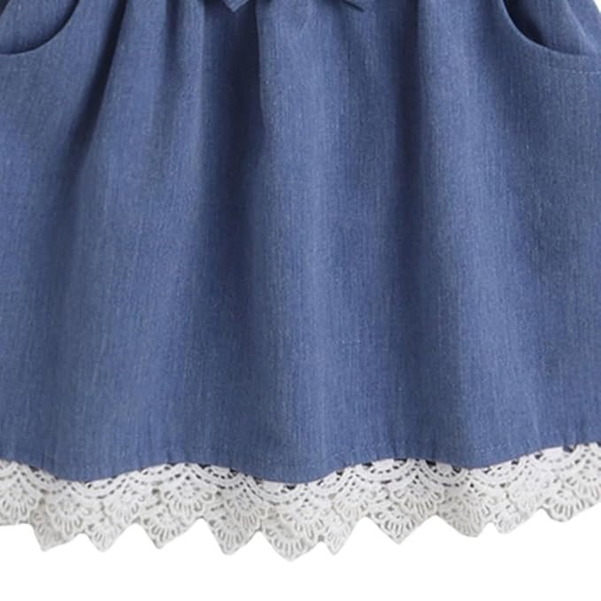 hopscotch girls knee length casual dresses