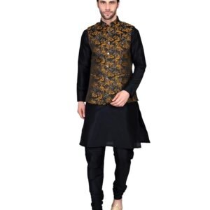 silk blend kurta set