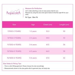hopscotch girls knee length casual dresses