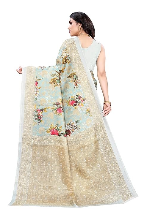 Yashika Women's Art Silk Saree - Image 3